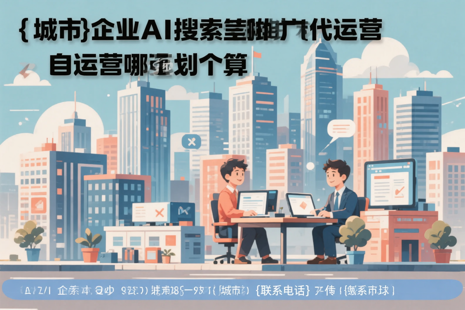 南阳企业AI搜索推广代运营和自运营哪个更划算