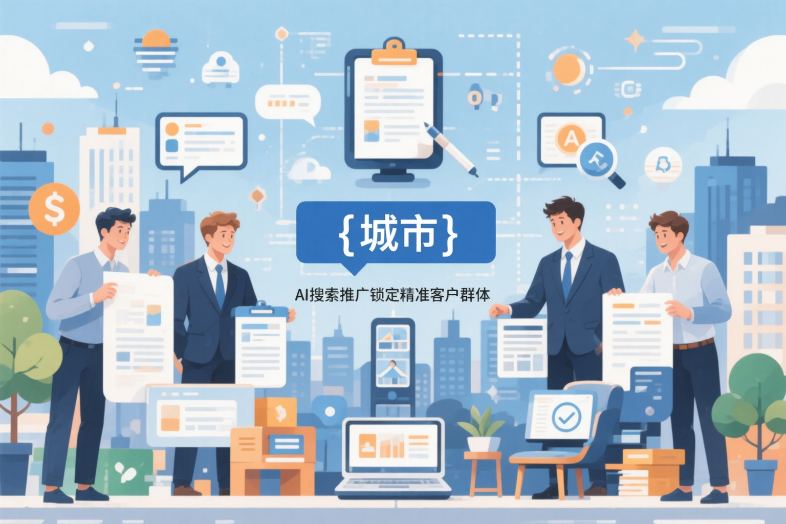 南阳公司如何用AI搜索推广锁定精准客户群体
