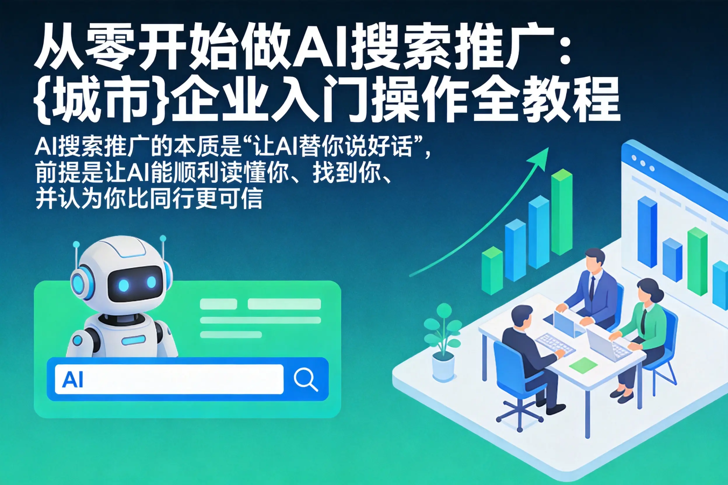 从零开始做AI搜索推广：南阳企业入门操作全教程