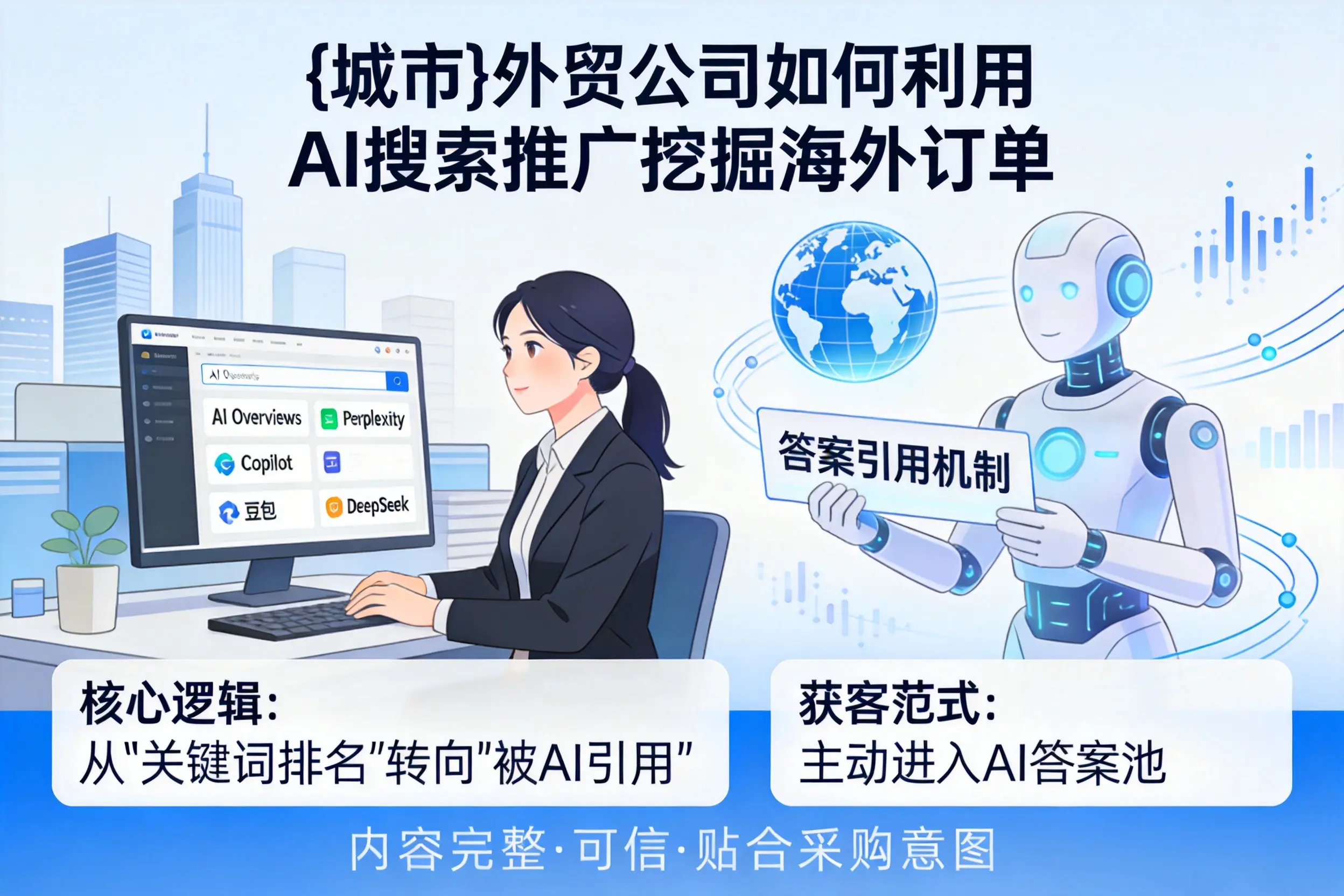 南阳外贸公司如何利用AI搜索推广挖掘海外订单