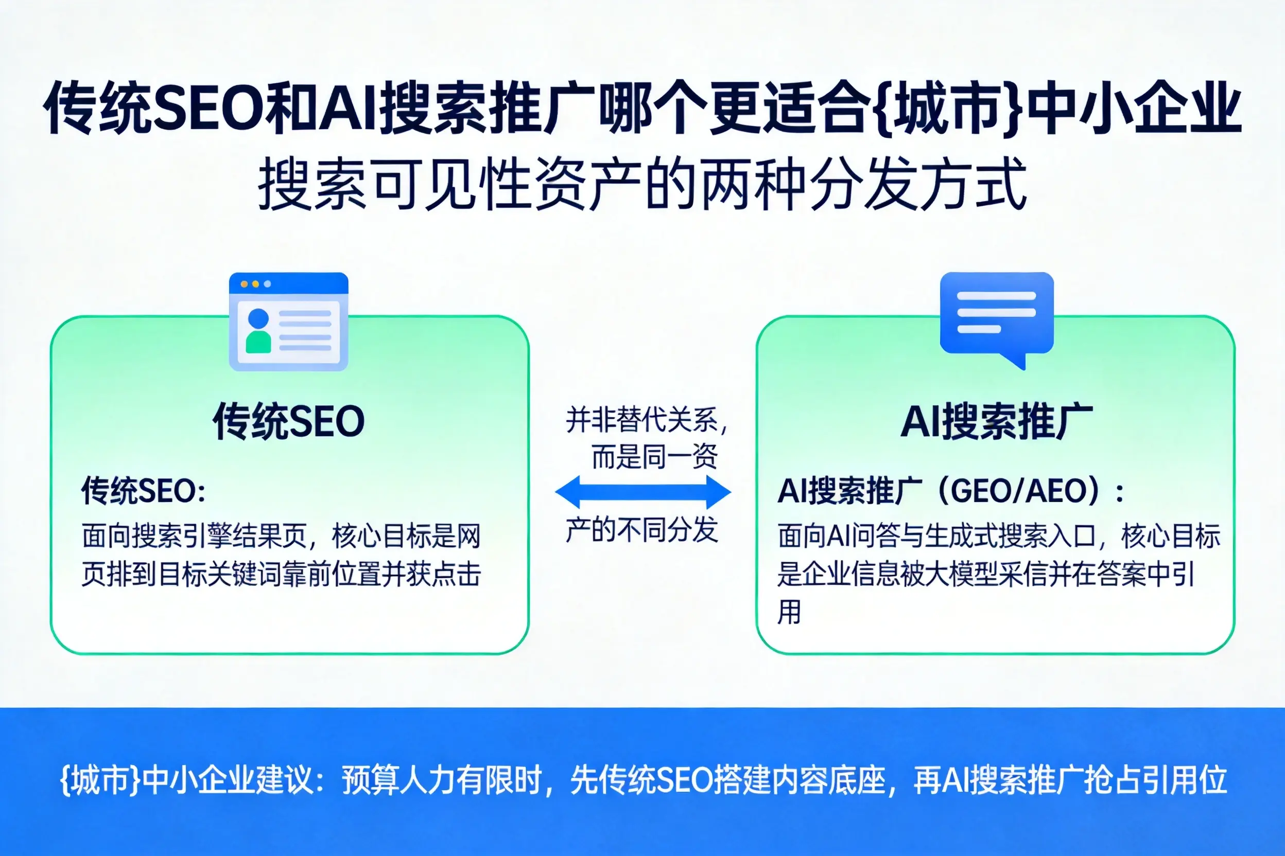 传统SEO和AI搜索推广哪个更适合南阳中小企业