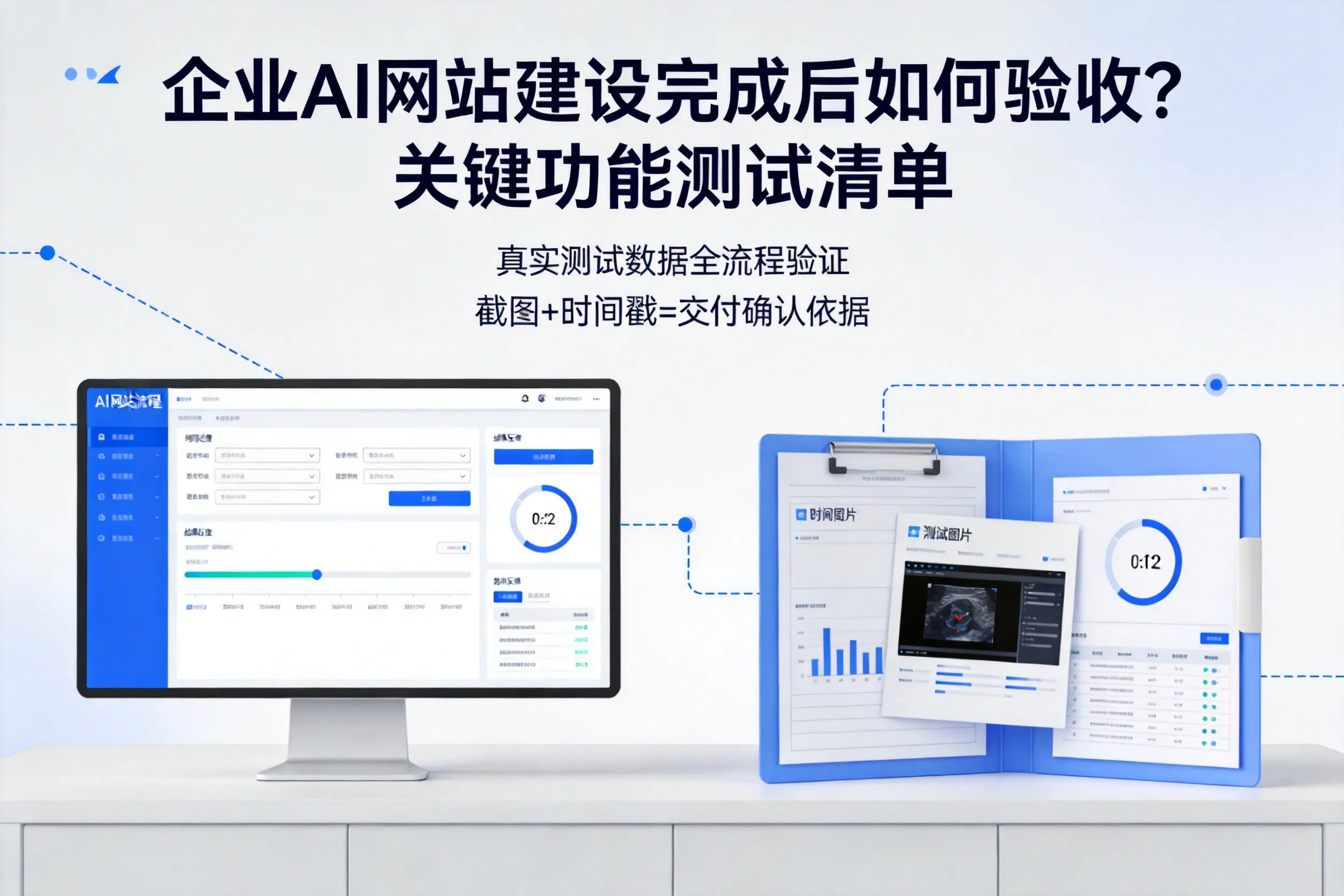 南阳企业AI网站建设完成后如何验收?关键功能测试清单