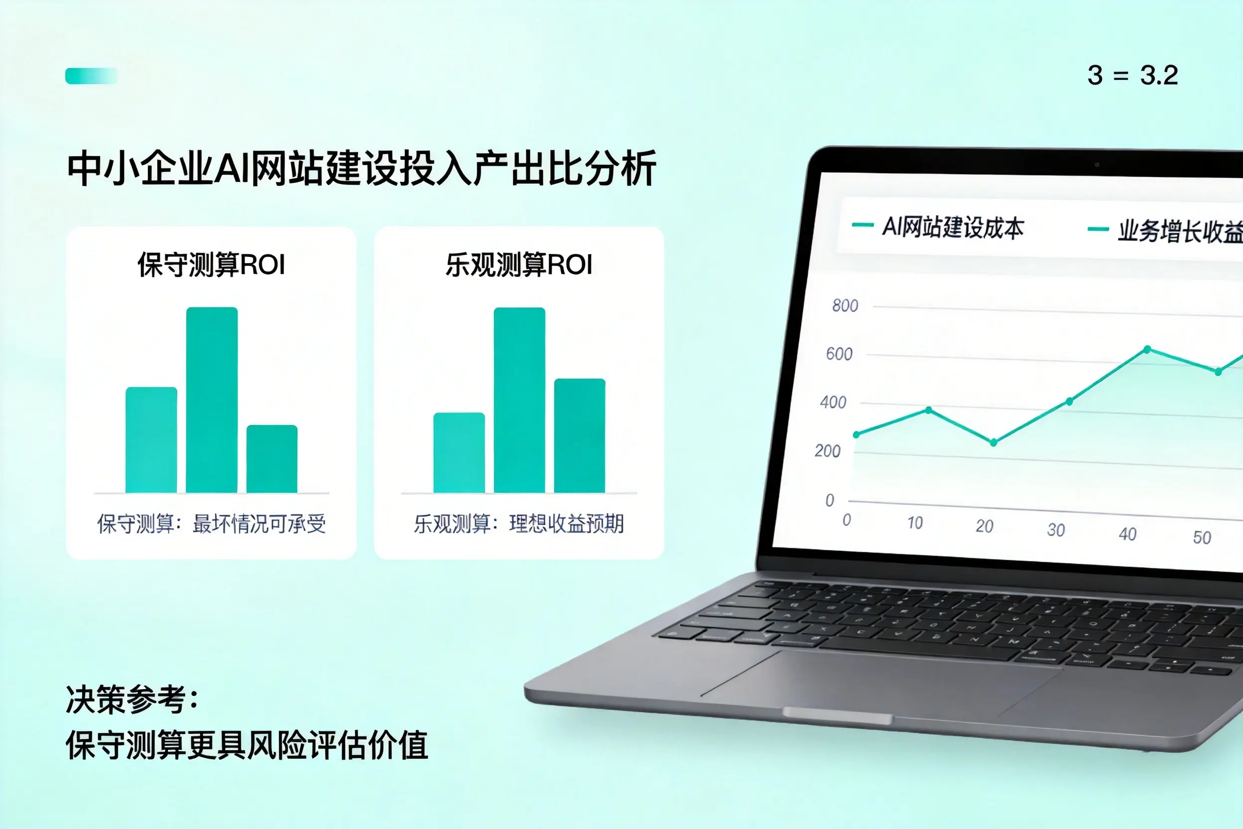 南阳中小企业AI网站建设投入产出比怎么算？先看这份分析
