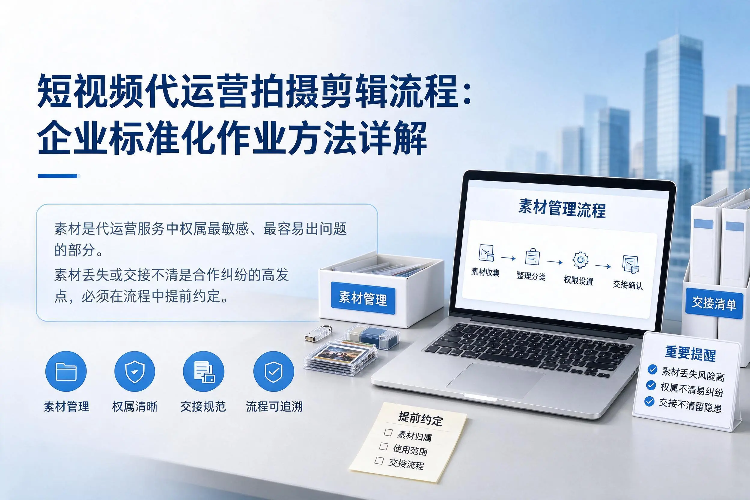 短视频代运营拍摄剪辑流程:南阳企业标准化作业方法详解