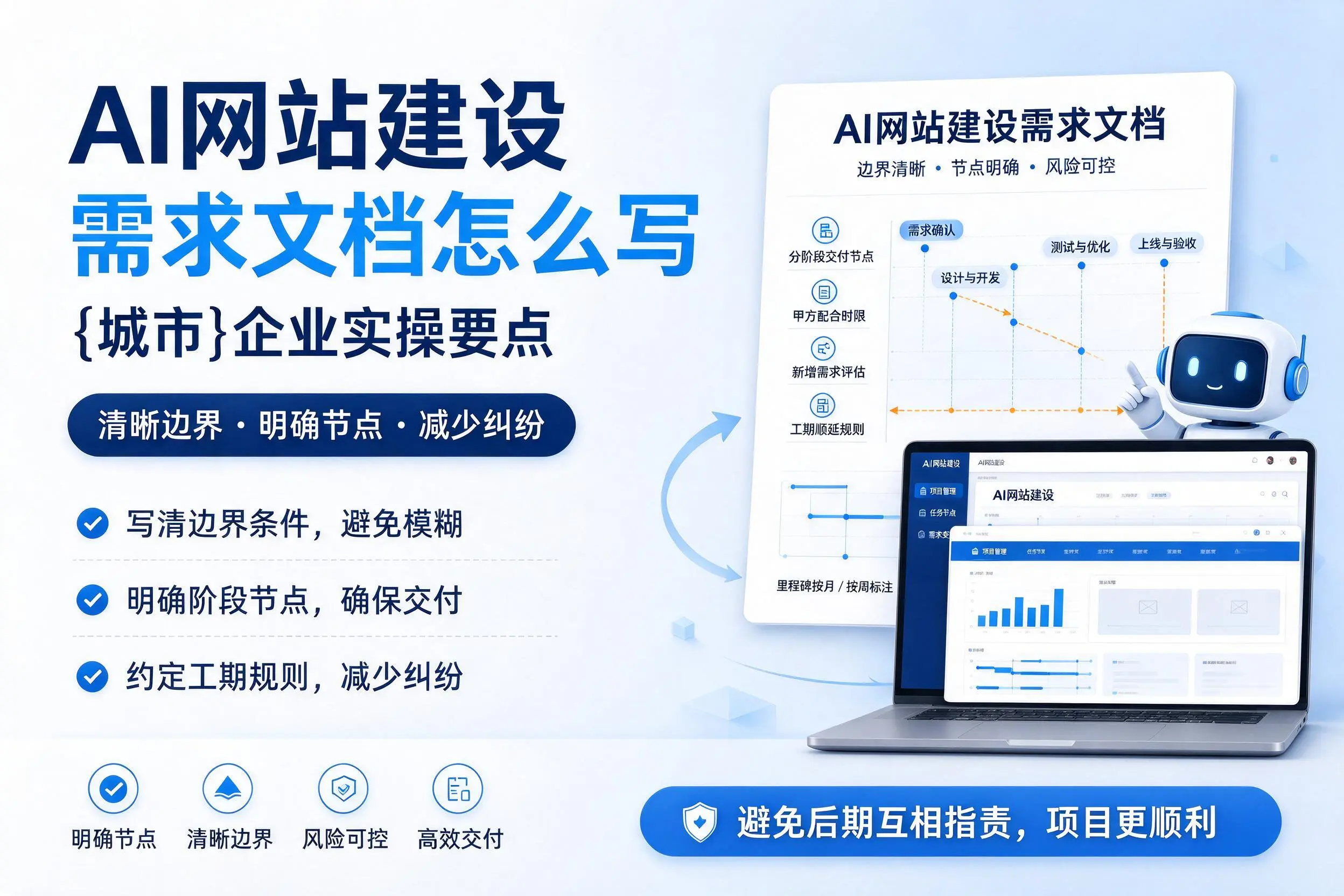 AI网站建设需求文档怎么写,南阳企业实操要点